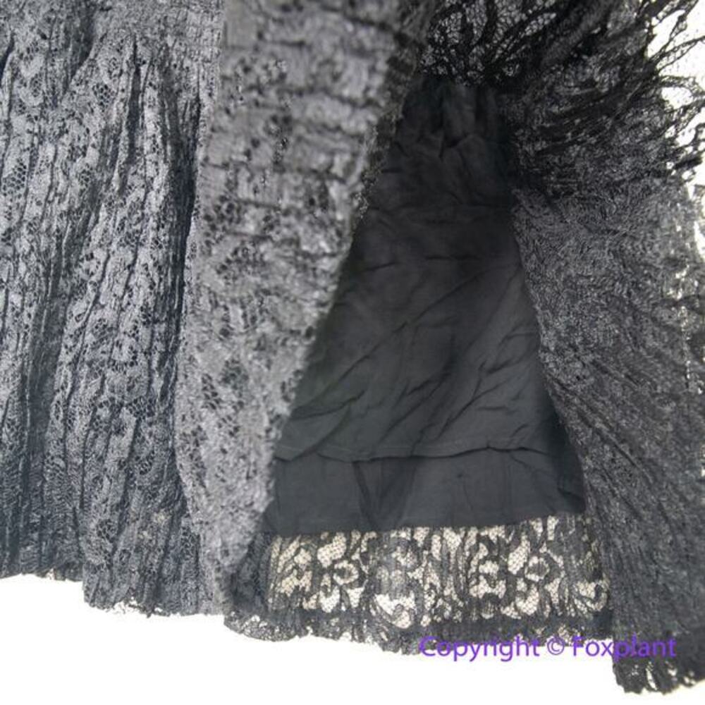 New! Free People One Party Carina Meadow Black Lace Mini Dress With Bandeau,  XL - Picture 16 of 16